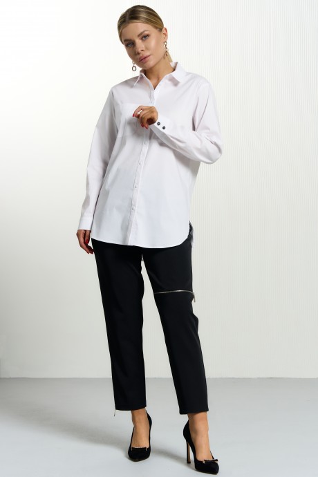 Рубашка MAX 1-052 белый размер 42-58 #1