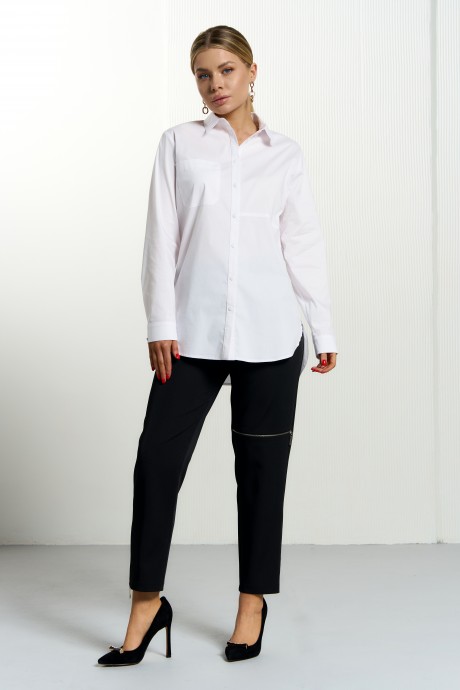 Рубашка MAX 1-052 белый размер 42-58 #2