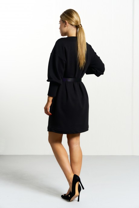 Платье MAX 4-074 черный размер 42-52 #4