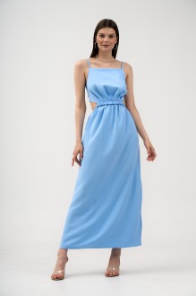 Платье MAX 4-088 голубой #1