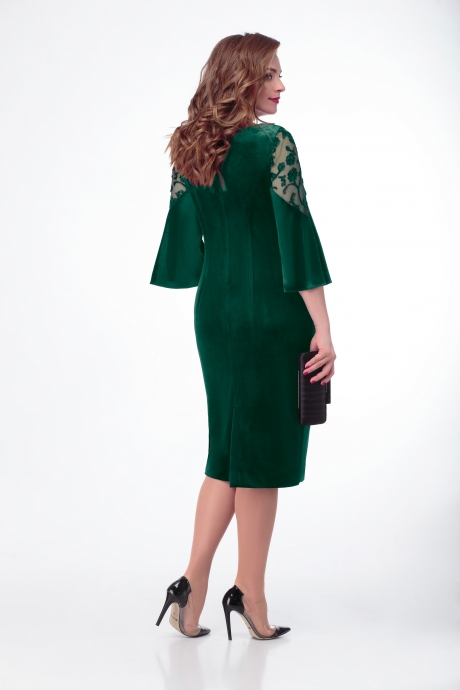 Вечернее платье Gold Style 2396 зеленый размер 52-58 #3