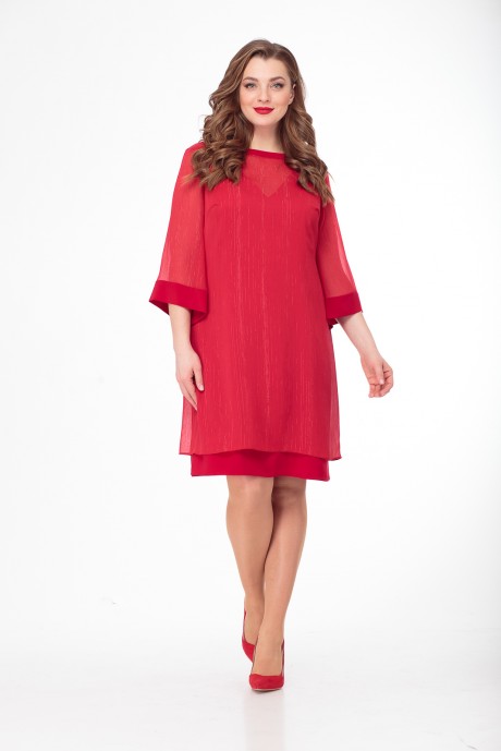 Вечернее платье Gold Style 2386 красный размер 50-56 #2
