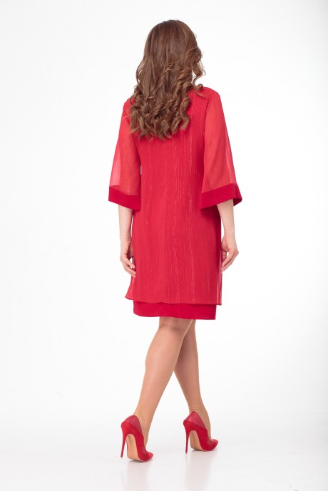 Вечернее платье Gold Style 2386 красный размер 50-56 #3