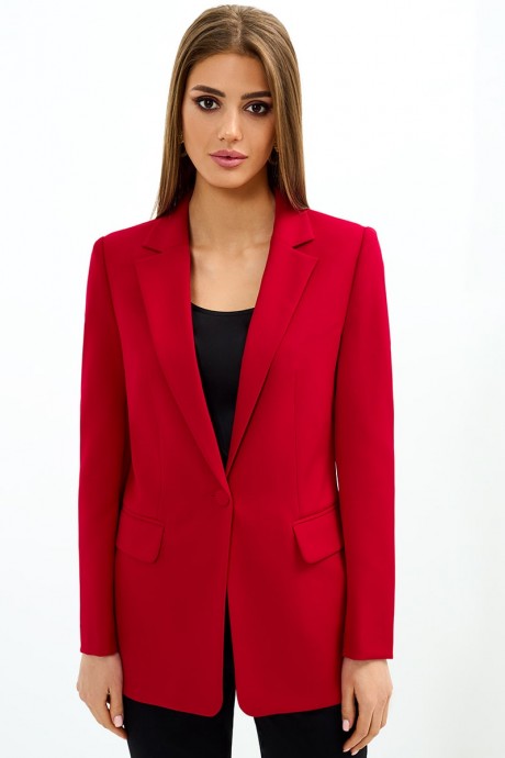 Жакет (пиджак) AYZE 72629 красный размер 42-52 #1