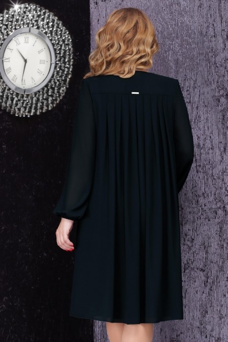 Платье LeNata 11848 черный размер 44-54 #2