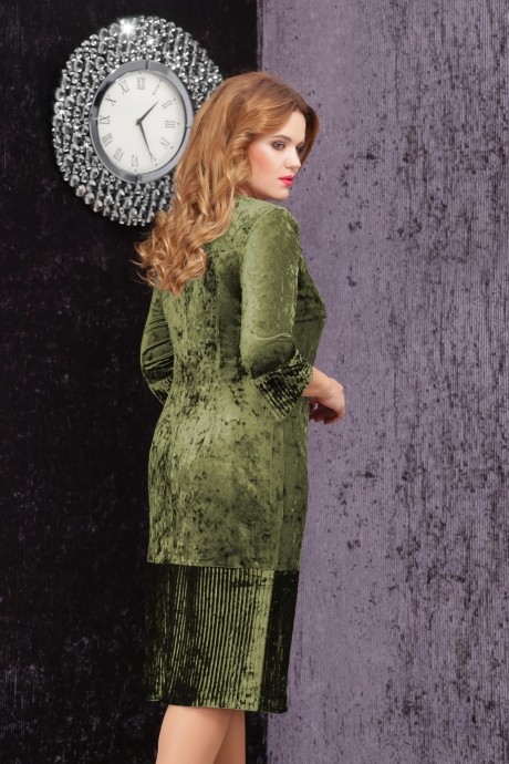 Вечернее платье LeNata 11814 зеленый размер 50-60 #2