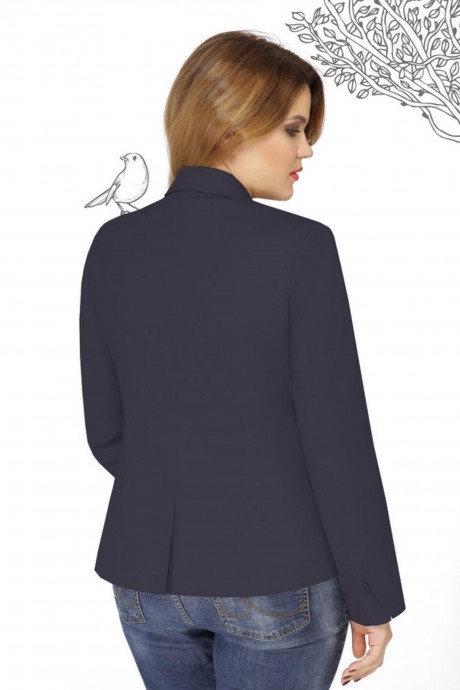 Жакет (пиджак) LeNata 11862 тёмно-синий размер 46-62 #2