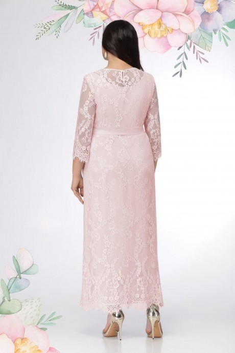 Вечернее платье LeNata 11909 нежно-розовый размер 50-54 #2