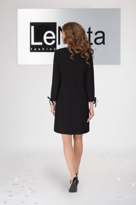 Платье LeNata 11934 чёрный размер 44-54 #3