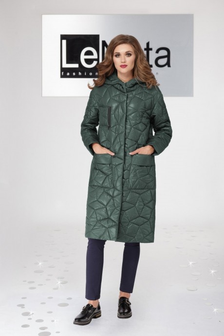 Пальто LeNata 11936 изумруд размер 44-54 #1