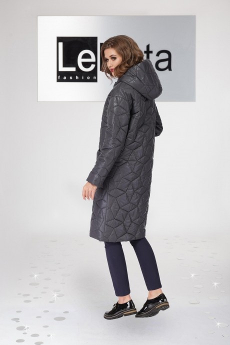 Пальто LeNata 11936 графит размер 44-54 #2