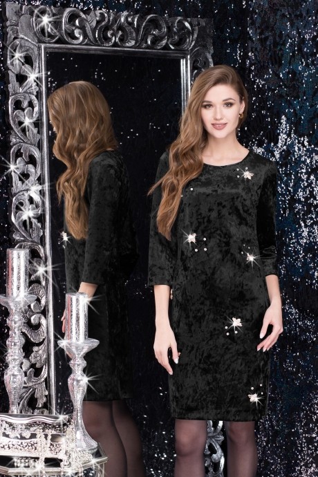 Вечернее платье LeNata 11970 чёрный размер 44-52 #1