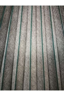 LeNata 11952 -2 серый с зеленой полоской #3