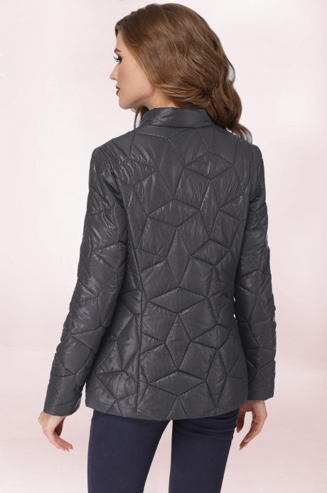Куртка LeNata 12869 графит в чёрную крапинку размер 44-54 #2