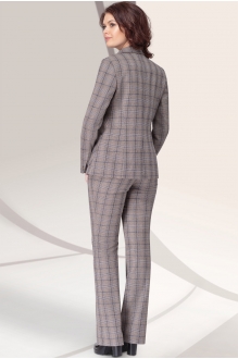 LeNata 31035 коричневая клетка #3