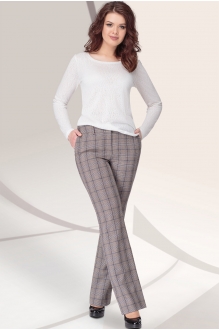 LeNata 31035 коричневая клетка #4