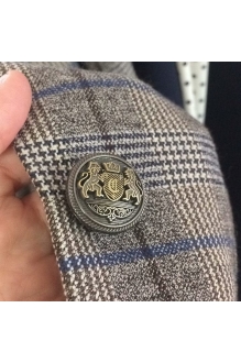 LeNata 31035 коричневая клетка #5