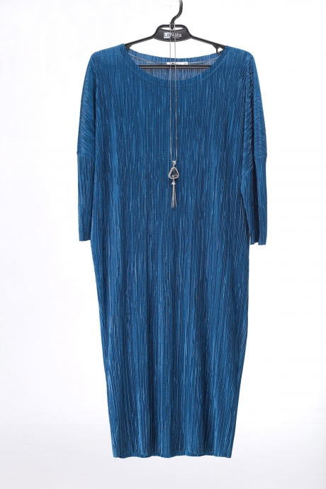 Вечернее платье LeNata 11053 бирюза размер 48-56 #4