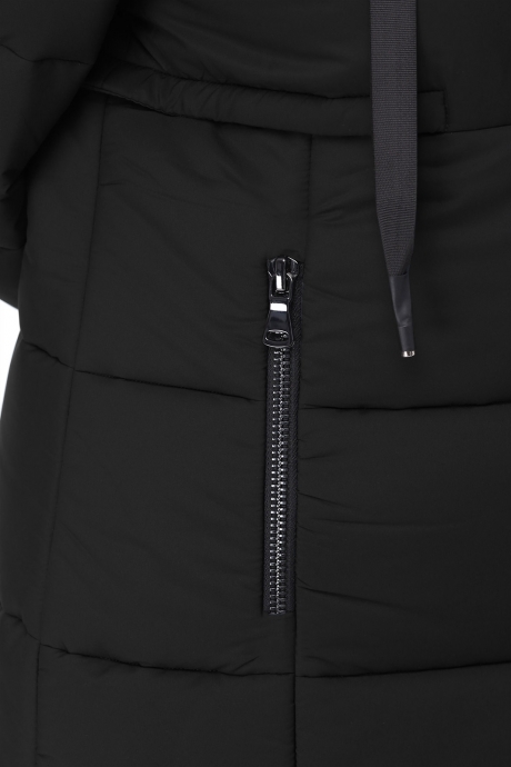 Пальто LeNata 11041 чёрный размер 50-60 #2