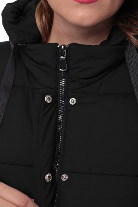 Пальто LeNata 11041 чёрный размер 50-60 #3