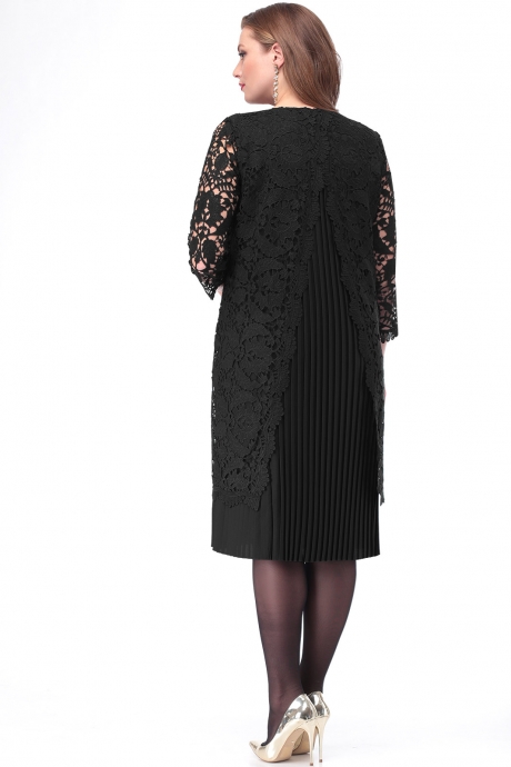 Вечернее платье LeNata 11048 чёрный размер 50-52 #2