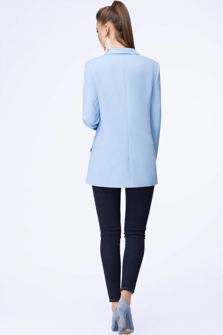 Жакет (пиджак) LeNata 11927 светло-голубой размер 44-54 #3