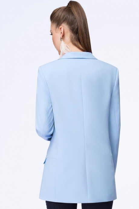 Жакет (пиджак) LeNata 11927 светло-голубой размер 44-54 #4