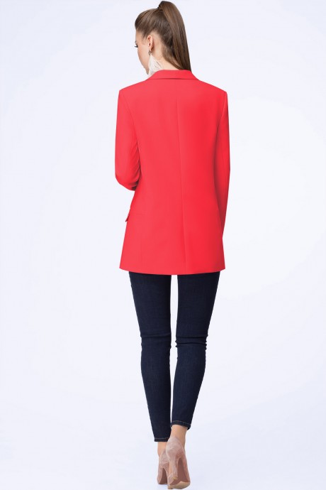 Жакет (пиджак) LeNata 11927 красный размер 44-54 #2