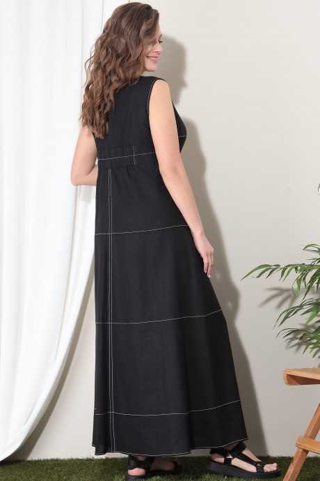 Платье LeNata 11267 черный размер 44-54 #4