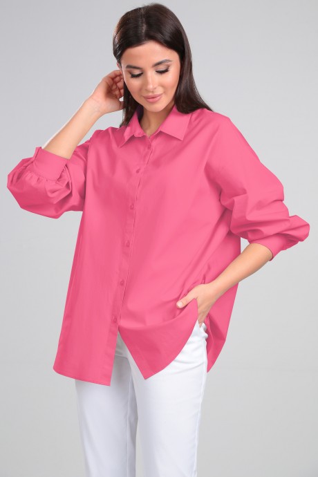 Блузка LeNata 11321 розовый размер 44-48 #2