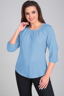 Блузка LeNata 12104 голубой #1