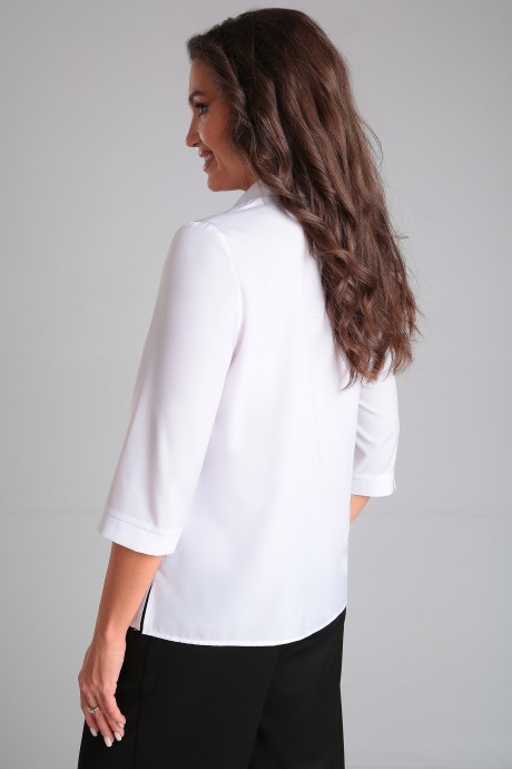 Блузка LeNata 11339 белый размер 44-54 #3
