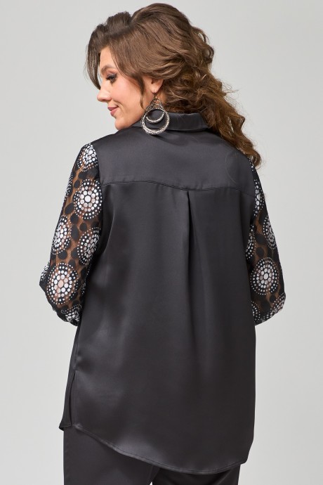 Блузка FITA 2032 черный размер 50-66 #6