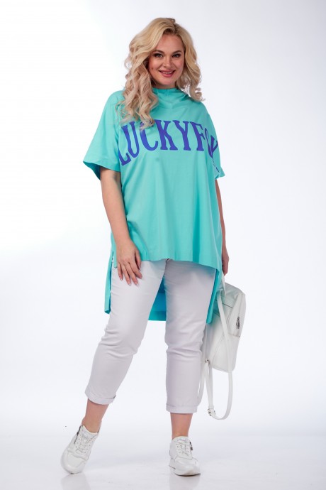 Туника FITA 8821 one size мята размер 46-58 #3