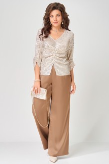 Костюм/комплект FITA 4152 тройка (сумка) золотисто-бежевый