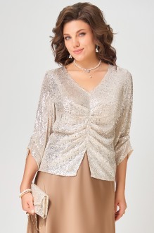 Блузка FITA 20791 золотисто-бежевый