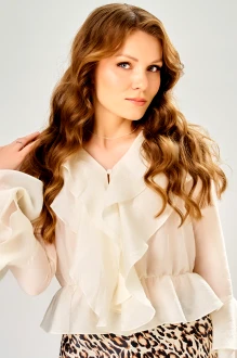 Блузка FITA 20811 экрю