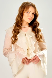 Блузка FITA 20812 экрю