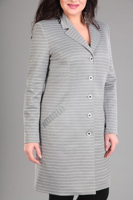 Жакет (пиджак) IVA 980 серый размер 52-56 #1
