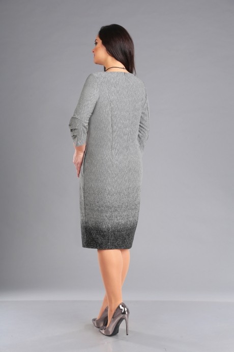 Вечернее платье IVA 1040 -1 серый размер 52-56 #2