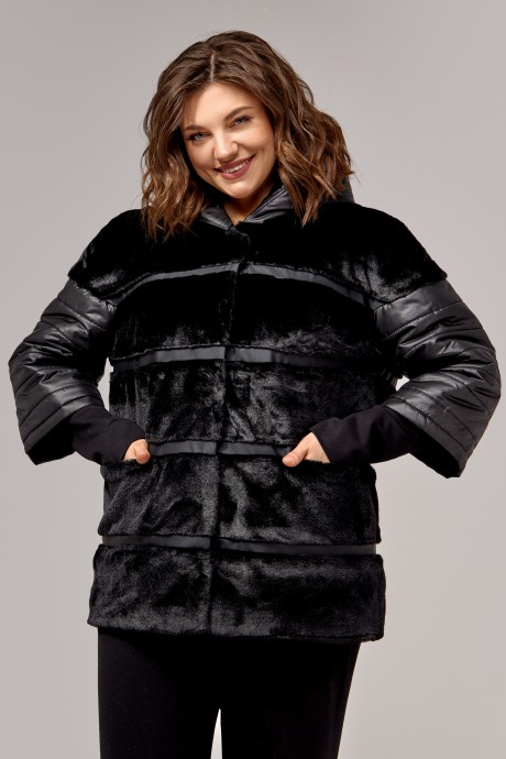 Куртка IVA 1360 черный размер 52-62 #2