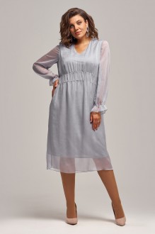 Вечернее платье IVA 1428 серый #1