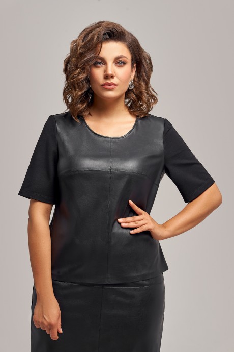 Платье IVA 1434 черный размер 50-60 #3