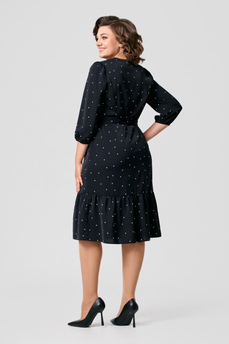 Платье IVA 1477 черный размер 50-60 #6