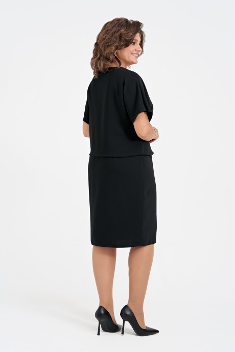 Платье IVA 1518 черный размер 48-58 #4