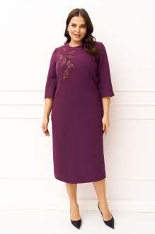 Платье IVA 1833 винный