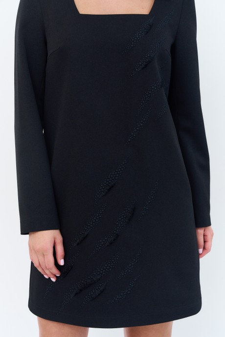 Платье FLAIM 1017 черный размер 40-50 #6