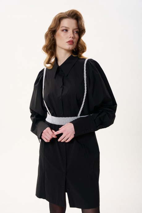 Вечернее платье FLAIM 1023 черный размер 42-52 #4
