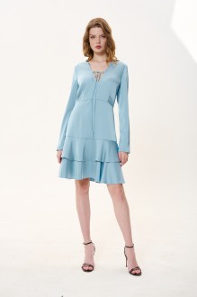 Вечернее платье FLAIM 1033 голубой #1