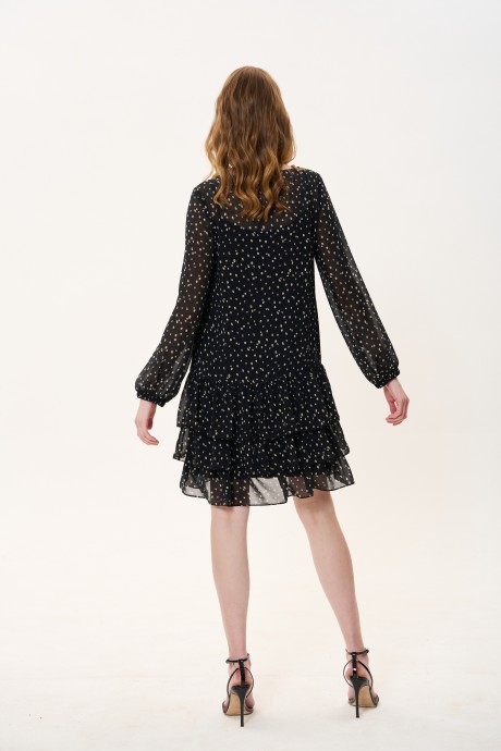 Платье FLAIM 1035.01 черный размер 42-52 #6